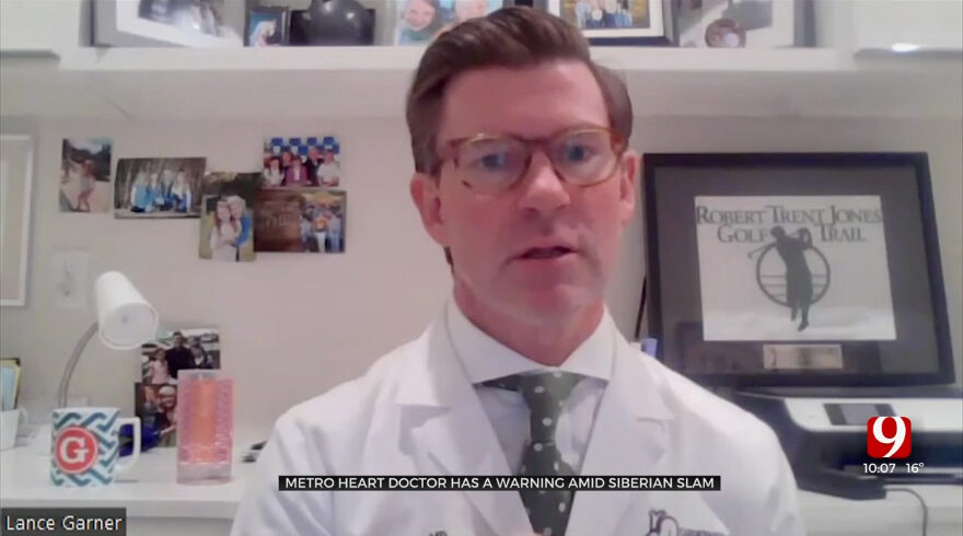 Dr Garner featured on News9